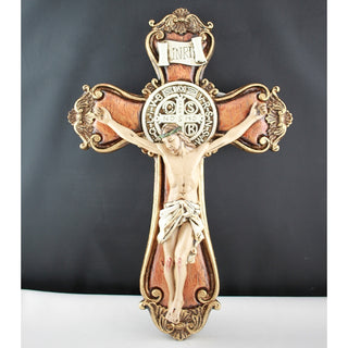 St. Benedict - 10" crucifix - LIS445M