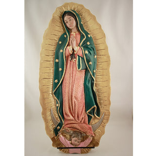 Our Lady of Guadalupe - 12" plaque - LIS560