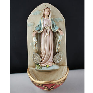 Our Lady of Grace Holy Water Font - LIS618