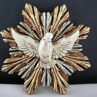 Holy Spirit Dove - 7" x 7" plaque - M26A