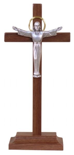 M-341 Standing Crucifix - Risen Christ