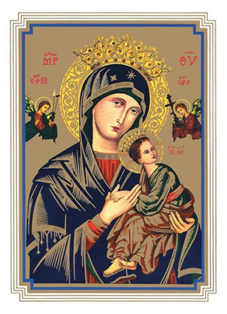 MB203 OL of Perpetual Help Mass Card