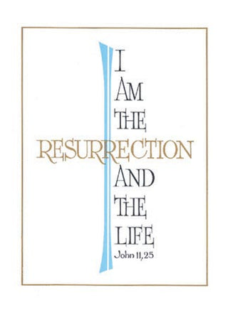 I am the Resurrection Mass Card - BRTMC016