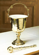 Holy Water Pot and Sprinkler-PCMC479