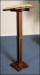 Standing Lectern Walnut Finish - RSMD016NB