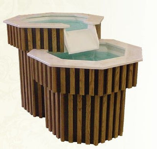 MJ1207 Living Water Baptismal Font