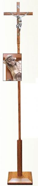 MJ33P Processional Crucifix