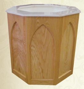 MJ4517 Baptismal Font