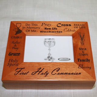 First Communion Wood Box 5x6  - N1946HC