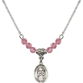 4MM ROSE W/RHOD 18  NECK