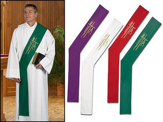NC008 Alpha Omega Deacon Stole