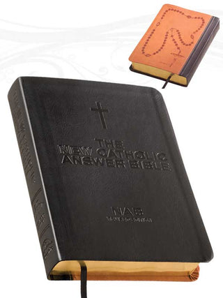 The NEW Catholic Answer Bible Librosario NABRE (Black) LARGE PRINT - 9781556654039