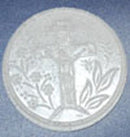 CSW8-1000 CRUCIFIX WAFER 1 3/8