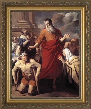 NW-1707 St. Paul Healing the Cripple