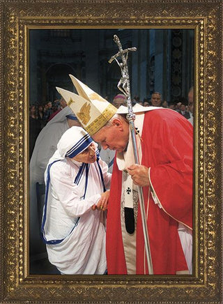 NW-1910 John Paul II with Mother Teresa