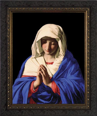 NW-1916-4 Madonna in Prayer - Dark Frame