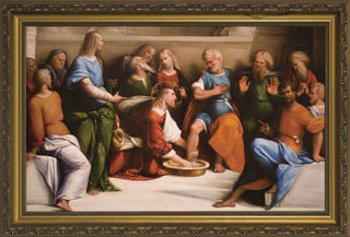 NW-821 Christ Washing the Feet of the Apostles