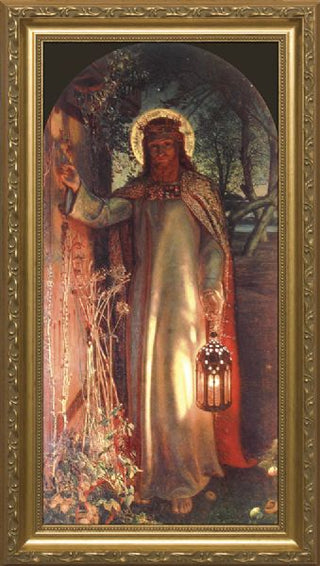 NW-847-1 Light of the World - Gold Frame
