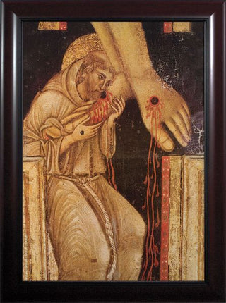 NW-857 St. Francis Kissing the Feet of Christ