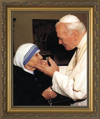 NW-886 John Paul II with Mother Teresa