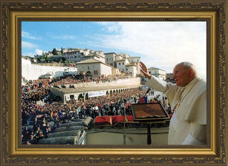 NW-899 John Paul II Speaking in Assisi