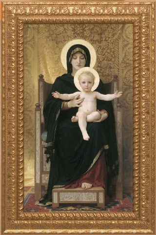 NW-975-3 Virgin & Child - Gold Frame