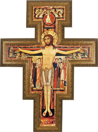 NLG-5 San Damiano Framed Wall Cross