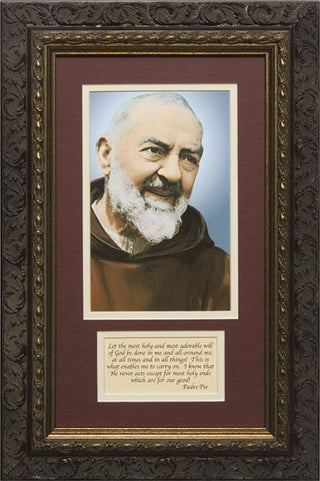 8"x14" Padre Pio Image