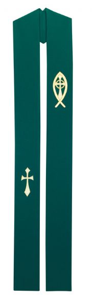 7056 Stole - Hunter Green