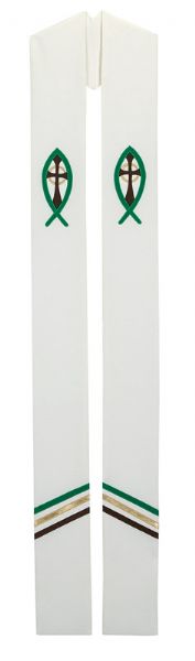 7060 Stole - Cream