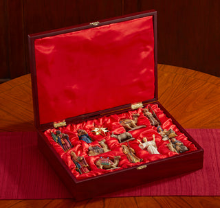 RLN075 13-piece Nativity Ornam