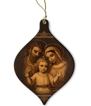 CUTOUT ORNAMENT-HOLY FAMILY