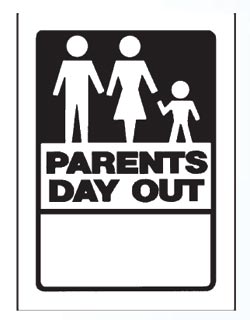 SNPDO1 Parents Day Out Sign