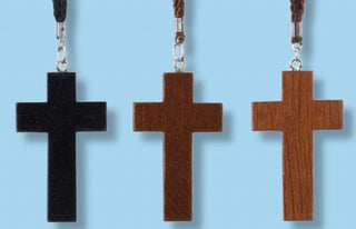 Wood Cross - 43-206-CD