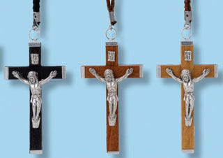 Wood Crucifix - 16-320-01-CD