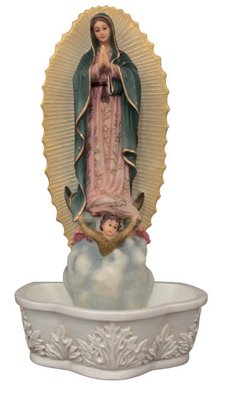 SR-76802-C Colored Our Lady of Guadalupe Font