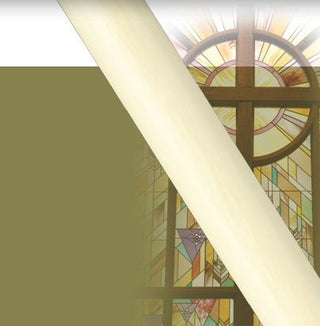 51% Paschal Candle 2-1/2 x 44 Fd Plain - 11A2