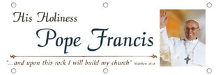 PH1318 Pope Francis Banner
