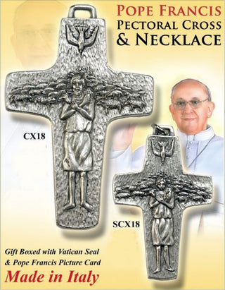 SCX18 Pope Francis Pectoral Cross