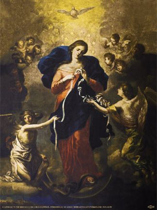 POS-927H Mary Undoer of Knots Poster