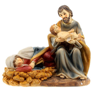 5" Holy Family Spanish Resin - PR019794