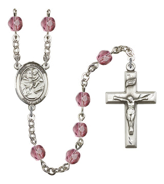 R6000-8004 St. Anthony of Padua Rosary, Available in 12 Colors