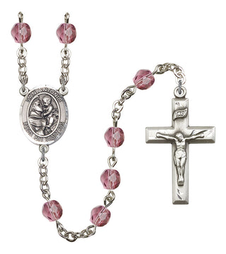 R6000-8004SP San Antonio Rosary, Available in 12 Colors