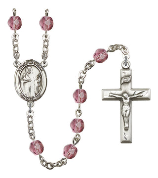 R6000-8018 St. Brendan the Navigator Rosary, Available in 12 Colors