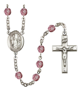 R6000-8041 St. Genevieve Rosary, Available in 12 Colors