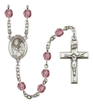 R6000-8072 St. Margaret Mary Alacoque Rosary, Available in 12 Colors