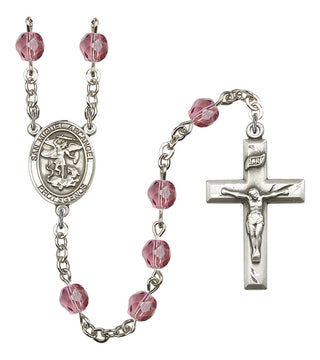 R6000-8076SP San Miguel Arcangel Rosary, Available in 12 Colors