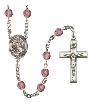 R6000-8106SP Santa Teresita Rosary, Available in 12 Colors