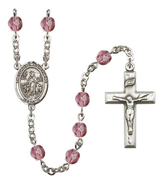 R6000-8119 Lord Is My Shepherd Rosary, Available in 12 Colors