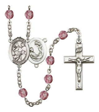 R6000-8179 St. Cecilia / Marching Band Rosary, Available in 12 Colors